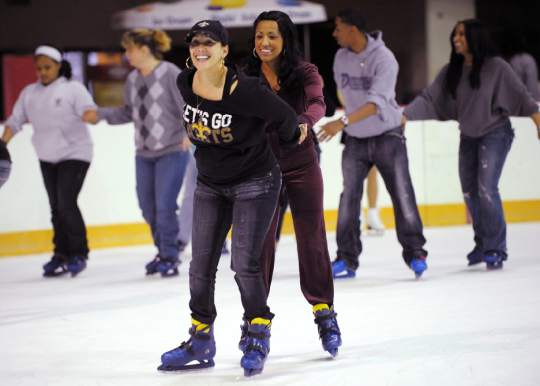 Skating on the river Baton Rouge River Center