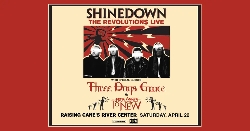 Shinedown, Three Days Grace & From Ashes To New
