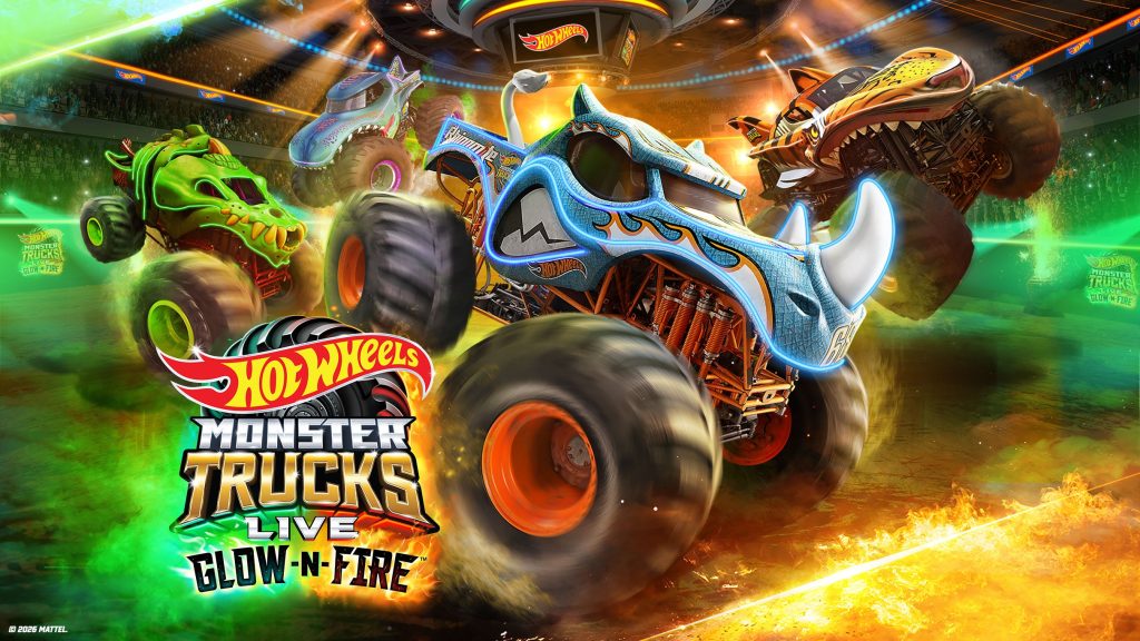 Hot Wheels Monster Trucks Live Glow-N-Fire - Raising Cane's River Center Arena - 04040404 2525 2026202620262026